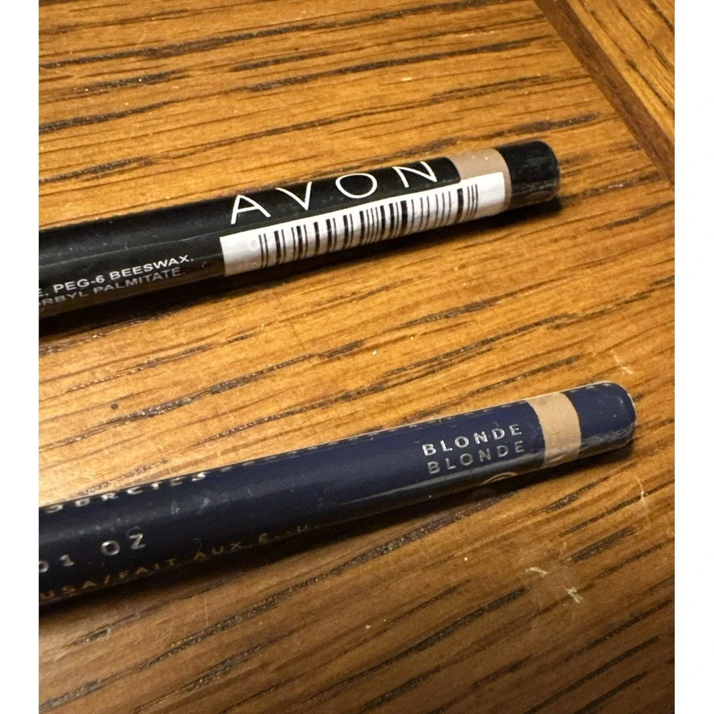 Avon True Color Eyebrow Brow Definer Color Blonde LOT 2 Pencils *discontinued*